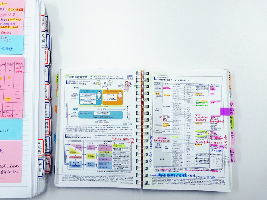 国試体験記】イヤーノートと付箋で簡単ノート作り！国試のまとめはこれ一本！ | INFORMA by メディックメディア